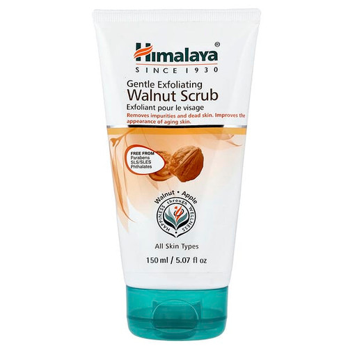 <img alt="Himalaya, Gentle Exfoliating Walnut Scrub, All Skin Types, 5.07 fl oz (150 ml) (Discontinued Item)" title="Himalaya, Gentle Exfoliating Walnut Scrub, All Skin Types, 5.07 fl oz (150 ml) (Discontinued Item),605069500609"