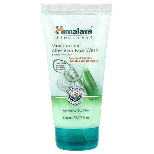 <img alt="Himalaya, Moisturizing Aloe Vera Face Wash, 5.07 fl oz (150 ml)" title="Himalaya, Moisturizing Aloe Vera Face Wash, 5.07 fl oz (150 ml),605069500807"