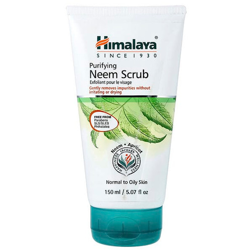 <img alt="Himalaya, Purifying Neem Scrub, Normal to Oily Skin, 5.07 fl oz (150 ml)" title="Himalaya, Purifying Neem Scrub, Normal to Oily Skin, 5.07 fl oz (150 ml),605069500616"