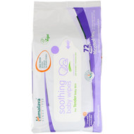 3 PACK of Himalaya, Soothing Baby Wipes, Alcohol Free, 72 Wipes