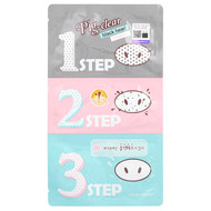 <img alt="3 PACK of Holika Holika, Pig-Clear, Blackhead 3 Step Kit, 1 Kit, 0.24 oz (7 g)" title="3 PACK of Holika Holika, Pig-Clear, Blackhead 3 Step Kit, 1 Kit, 0.24 oz (7 g),8806334371807"