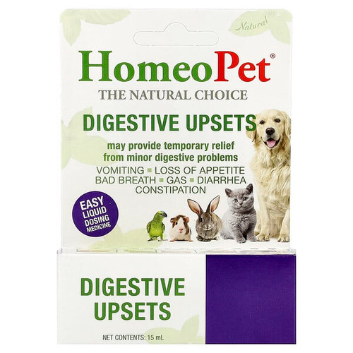 <img alt="HomeoPet, Digestive Upsets, 15 ml" title="HomeoPet, Digestive Upsets, 15 ml,704959147242"