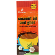 Kelapo, Coconut Oil and Ghee, 5 Packets, 0.5 fl oz (14.7 ml) Each