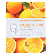 Leaders, Coconut Gel Mask with Orange, 1 Mask, 30 ml