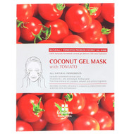 Leaders, Coconut Gel Mask with Tomato, 1 Mask, 30 ml