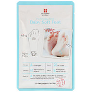 Leaders, Foot Peeling Mask, Baby Soft Foot, All Skin Types, 1 Pair Foot Masks, 20 ml Each