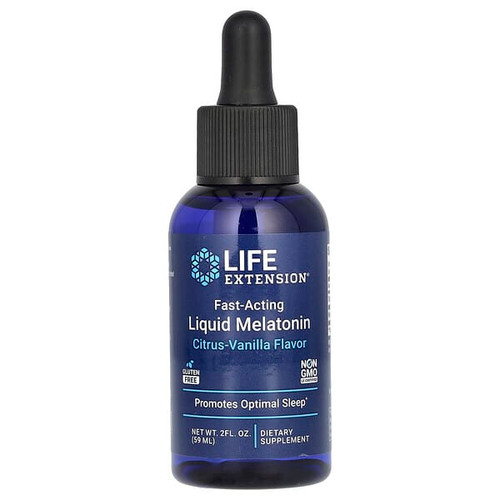<img alt="Life Extension, Fast-Acting Liquid Melatonin, Citrus-Vanilla, 2 fl oz (59 ml)" title="Life Extension, Fast-Acting Liquid Melatonin, Citrus-Vanilla, 2 fl oz (59 ml),737870223429"