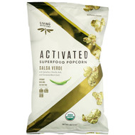 Living Intentions, Activated, Superfood Popcorn, Salsa Verde, 4 oz (113 g)