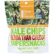 Made in Nature, Organic Kale Chips, Bedda Than Chedda Supersnacks, 2 oz (57 g)