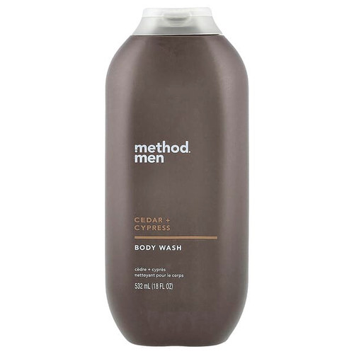 <img alt="Method, Men, Body Wash, Cedar + Cypress, 18 fl oz (532 ml)" title="Method, Men, Body Wash, Cedar + Cypress, 18 fl oz (532 ml),817939018606"