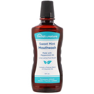 Mild By Nature, Mouthwash, Made with Peppermint Oil, Long-Lasting Fresh Breath, Sweet Mint, 16 fl oz