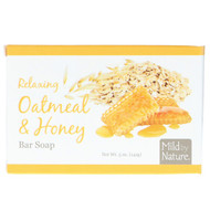 3 PACK of Mild By Nature, Relaxing Bar Soap, Oatmeal & Honey, 5 oz (141 g)