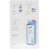 Missha, 3 Step Hydrating Sheet Mask, 1 Sheet Mask (25 g)