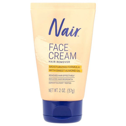 <img alt="Nair, Face Cream Hair Remover, 2 oz (57 g)" title="Nair, Face Cream Hair Remover, 2 oz (57 g),022600210313"