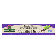 3 PACK of Natures Answer, Essential Oil Toothpaste, Vanilla Mint, 8 oz