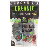Natures Wild Organic, Organic, Snacking Fruit & Nut Bites, Sun-Dried Date, Cacao & Hazelnut, 6 Pack, 0.88 oz (25 g) Each