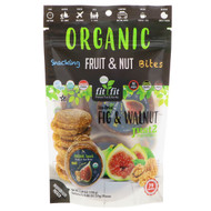 Natures Wild Organic, Organic, Snacking Fruit & Nut Bites, Sun-Dried Fig & Walnut, 6 Pack, 0.88 oz (25 g) Each