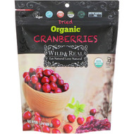 Natures Wild Organic, Wild & Real, Dried, Organic Cranberries, 3.5 oz (100 g)