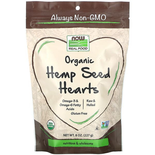 <img alt="NOW Foods, Real Food, Organic Hemp Seed Hearts, 8 oz (227 g)" title="NOW Foods, Real Food, Organic Hemp Seed Hearts, 8 oz (227 g),733739062819"