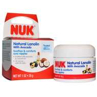 NUK, Natural Lanolin, with Avocado, 1 oz (28 g)