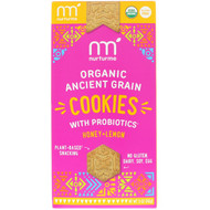 NurturMe, Organic Ancient Grain Cookies, With Probiotics, Honey + Lemon, 5 oz (142 g)