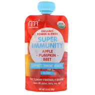 NurturMe, Organic Power Blends, Super Immunity, Apple, Pumpkin, Beet, 3.5 oz (99 g)