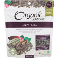 Organic Traditions, Cacao Nibs, 8 oz (227 g)