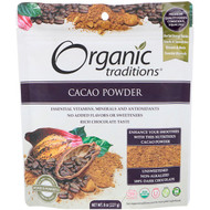 Organic Traditions, Cacao Powder, 8 oz (227 g)