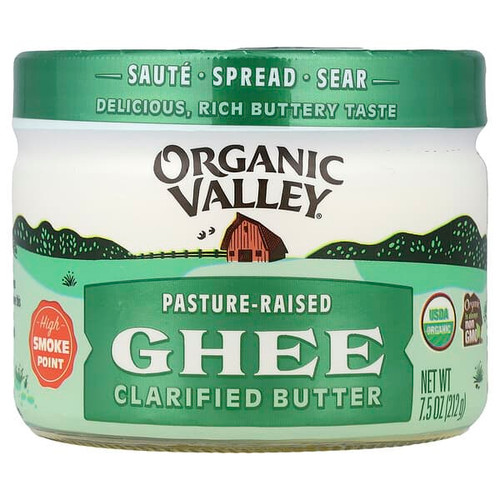 <img alt="Organic Valley, Ghee Clarified Butter, 7.5 oz (212 g)" title="Organic Valley, Ghee Clarified Butter, 7.5 oz (212 g),019336400101"
