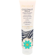 Pacifica, Coconut Milk, Cream to Foam Face Wash, 5 fl oz (147 ml)