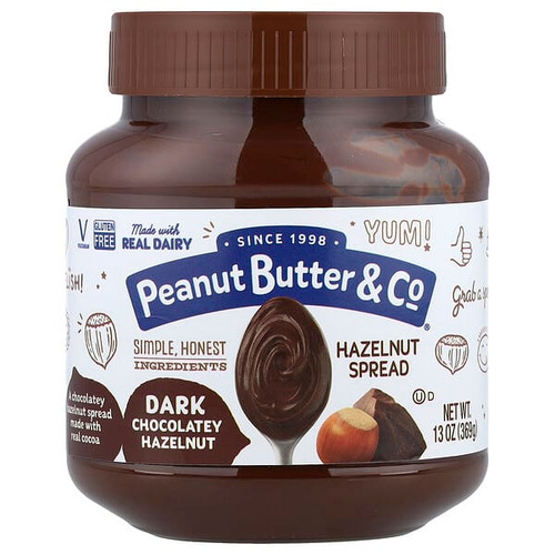 <img alt="Peanut Butter & Co., Hazelnut Spread, Dark Chocolatey Hazelnut, 13 oz (369 g)" title="Peanut Butter & Co., Hazelnut Spread, Dark Chocolatey Hazelnut, 13 oz (369 g),856996006041"