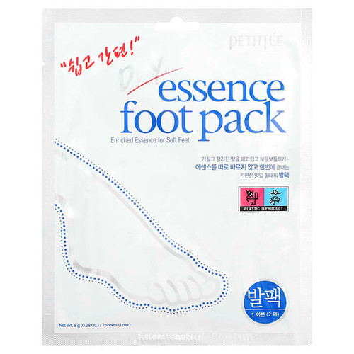 <img alt="3 PACK of Petitfee, Dry Essence Foot Pack,  1 Pair, 0.28 oz (8 g)" title="3 PACK of Petitfee, Dry Essence Foot Pack,  1 Pair, 0.28 oz (8 g),8809239800441"