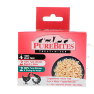 Pure Bites, Treat Mixer, For Cats, 2 Chicken & Shrimp, 4 Pack, 1.76 oz (50 g) Each
