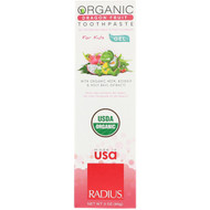 3 PACK of RADIUS, Organic Gel Toothpaste, For Kids, Dragon Fruit, 3 oz (85 g)