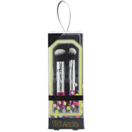 Real Techniques by Samantha Chapman, Limited Edition, Mini Eye Duo Ornament, 2 Brushes