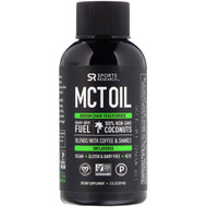 3 PACK OF Sports Research, MCT Oil, Unflavored, 2 fl oz (59 ml)