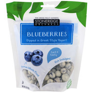 Stoneridge Orchards, Blueberries Dipped in Greek Style Yogurt, 5 oz (142 g)