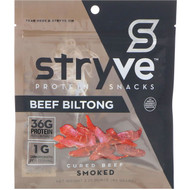 3 PACK OF Stryve Foods, Protein Snacks, Beef Biltong, Smoked, 2.25 oz (64 g)