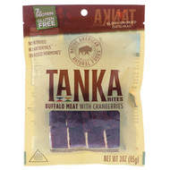 Tanka, Bites, Buffalo Meat with Cranberries, Slow-Smoked Original, 30 oz (85 g)