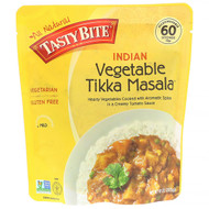 3 PACK of Tasty Bite Indian Cuisine 1 Step - 1 Minute Vegetable Tikka Masala -- 10 oz