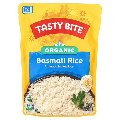 <img alt="Tasty Bite, Organic Basmati Rice, 8.8 oz (250 g)" title="Tasty Bite, Organic Basmati Rice, 8.8 oz (250 g),782733012139"