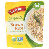 3 PACK of Tasty Bite Organic Brown Rice -- 8.8 oz