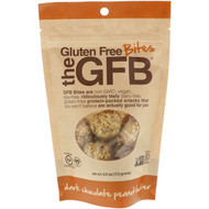 3 PACK of The Gluten Free Bar Dark Chocolate Peanut Butter Bites -- 4 oz