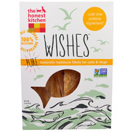The Honest Kitchen, Wishes, Pure Icelandic Haddock Fillets for Cats & Dogs, 2 oz (56 g)