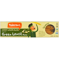 Tolerant, Organic, Energy Legume Blend, Green Lentil Pasta, Spaghetti, 8 oz (227 g)