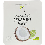 Too Cool for School, Coconut Ceramide Mask, 1 Sheet, 0.81 oz (23 g)