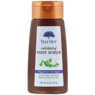 Tree Hut, Exfoliating Foot Scrub, Peppermint & Sugar, 8 oz (227 g)
