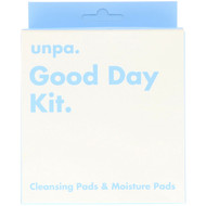 Unpa., Good Day Kit, Cleansing Pads & Moisture Pads, 6 Piece Kit