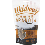 3 PACK of Wildway Grain Free Granola Gluten Free Vanilla Bean Espresso -- 8 oz