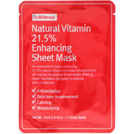 3 PACK OF Wishtrend, Natural Vitamin 21.5% Enhancing Sheet Mask, 1 Mask, 0.81 fl oz (23 ml)